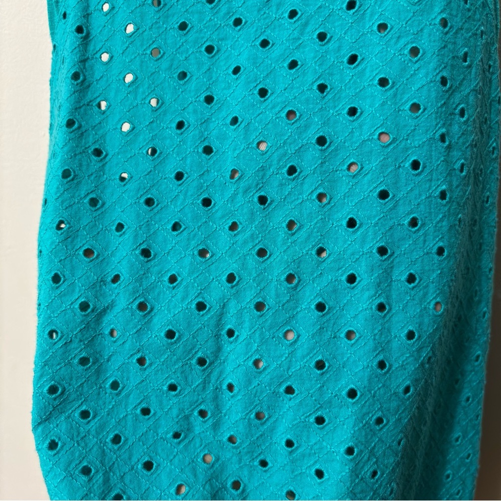 🌸American Eagle Outfitters Teal Tank Top - Picture 4 of 6